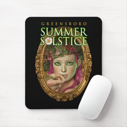 2017 Greensboro Summer Solstice Festival Keepake Mousepad (Mit Mouse)