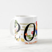 2017 Jahr der Hahn-Tasse Kaffeetasse (Vorderseite Links)