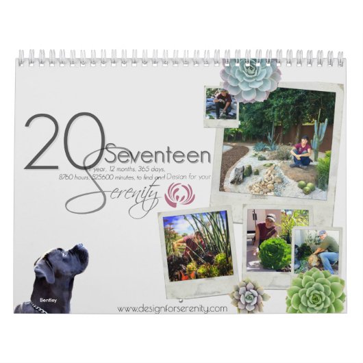 2017 Kalender-Entwurf für Ruhe Kalender (Titelbild)