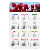 2017 Kalender Magnet - Pfirsichgarten (Vertikal)
