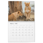 2017 Kalender mit Ferien - Wildes Leben (Feb 2026)