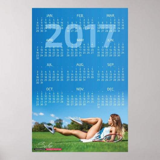 2017 Kalenderposter Poster (Vorne)