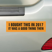 2017 kaufte ich das: Es als eine gute Sache (Tesla Autoaufkleber (Auf Auto)