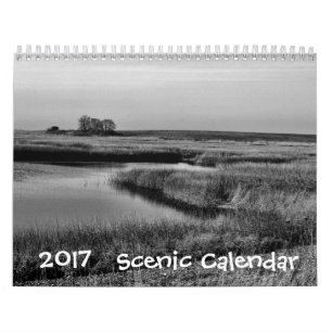 2017 landschaftlicher Kalender
