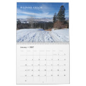 2017 landschaftlicher Wandkalender (Jan 2027)