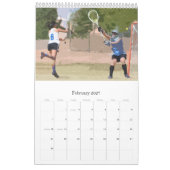 2017 Mädchenlacrosse-Kalender Kalender (Feb 2027)