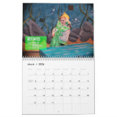 2017 Meerjungfrau-Kalender Kalender (Mär 2026)