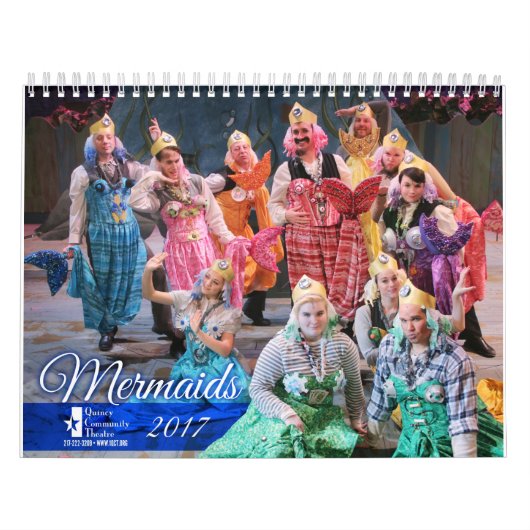 2017 Meerjungfrau-Kalender Kalender (Titelbild)