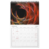2017 Moderne Abstrakte Kunst Kalender (Feb 2026)