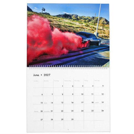 2017 Pferdestärken Hotrod Kalender (Jun 2027)