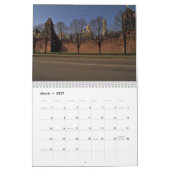 2017 Reise-Anmerkungs-Kalender Kalender (Mär 2027)