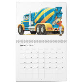 2017 Riese-Bau-LKW-Kalender Kalender (Feb 2026)
