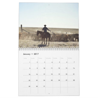 2017 Rocking Lazy A Fotografy Calendar Kalender