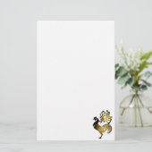 2017 Rooster Chinese Sign and Calligrafy S Briefpapier (Stehend Vorderseite)