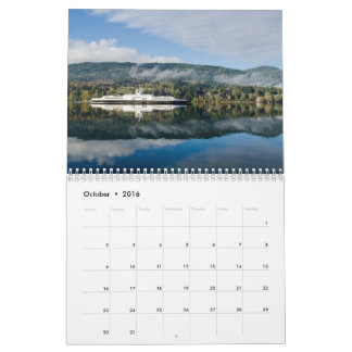 2017 Salz-Frühlings-Insel-Kalender Kalender