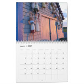 2017 schöner Neu-England Kalender (Mär 2027)