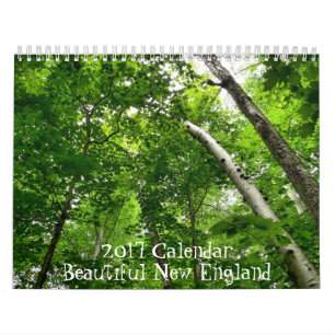 2017 schöner Neu-England Kalender