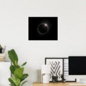 2017 Solar Eclipse - Baileys Beads Poster (Heimbüro)
