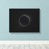 2017 Solar Eclipse - Chromosphäre Leinwanddruck (Insitu (Holzboden))