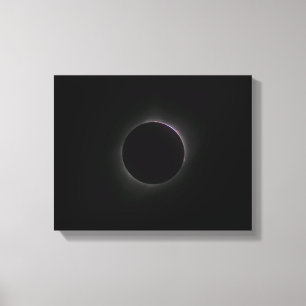 2017 Solar Eclipse - Chromosphäre Leinwanddruck