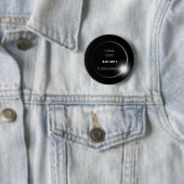 2017 Solar Eclipse kam ich, sah ich, es war phanta Button (Beispiel)