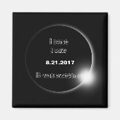 2017 Solar Eclipse kam ich, sah ich, es war phanta Magnet (Vorne)