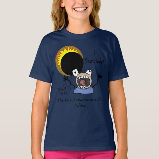 2017 Solar Eclipse Survival Edition T-Shirt (Vorderseite)