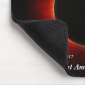 2017 Solar Eclipse, Vampire Edition Mousepad (Ecke)