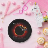 2017 Solar Eclipse, Vampire Edition Pappteller (Party)