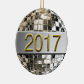 2017 Sparkling Keramik Ornament (Rechts)