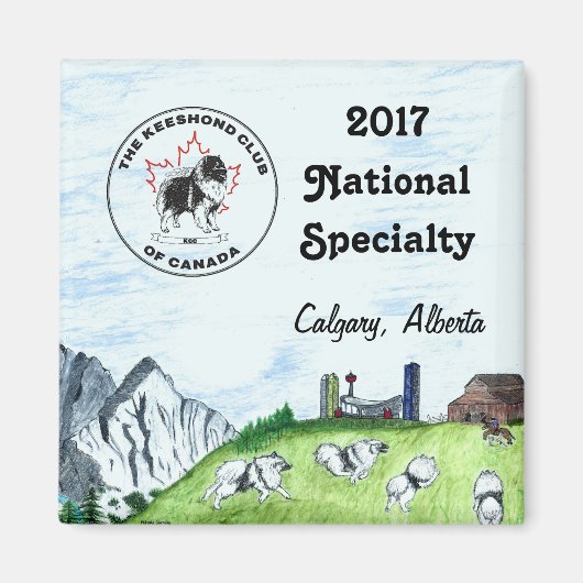 2017 Specialty Souvenir Magnet (Vorne)