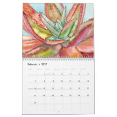 2017 Succulent-Kalender Kalender (Feb 2027)