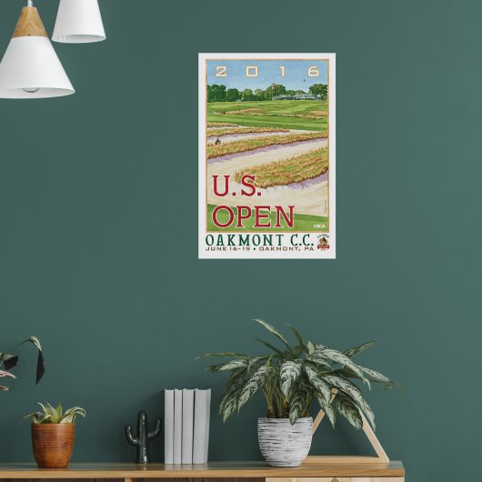 2017 USA Open golf Oakmont Country Club Geschenke Poster (Wohnzimmer 1)
