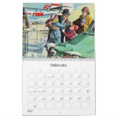 2017 Vintager lebender Kalender (Feb 2027)