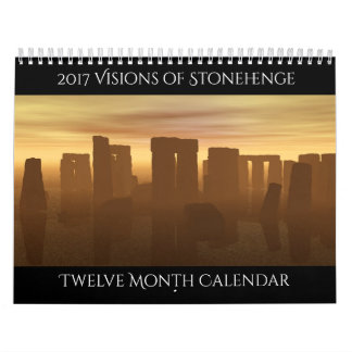 2017 Visionen von Stonehenge Kalender