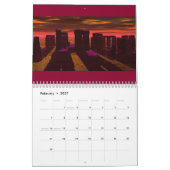 2017 Visionen von Stonehenge Kalender (Feb 2027)