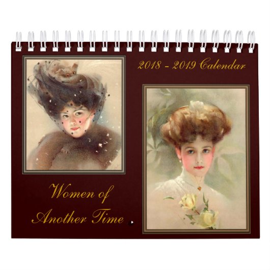 2018 - 2019 Frauen einer anderen Zeit Kalender (Titelbild)