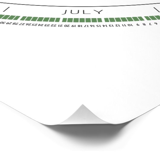 2018-2019 Square Liturgical Calendar NEU! Poster (Ecke)