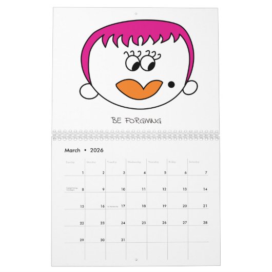 2018 - BE - KALENDER (Mär 2026)