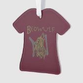 2018 Beowulf Shirt-Ornament anzeigen Ornament (Vorderseite)
