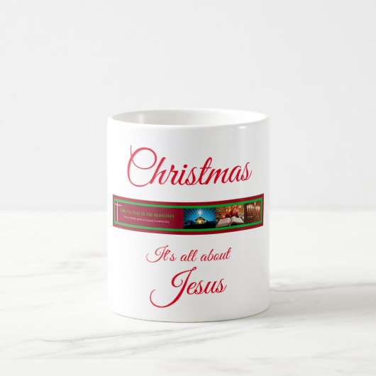 2018 Bibelschilder ITH CHRISTMAS-Tasse Kaffeetasse (Mittel)