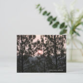 2018 Carr Fire Sunrise.. Postkarte (Stehend Vorderseite)