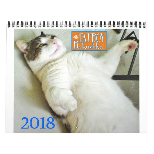 2018 FATBOY BABUSHKA CALENDAR KALENDER (Titelbild)