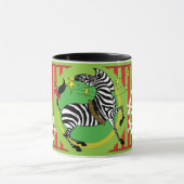 2018 Feiertagzebra-Tasse Tasse (Zentrum)