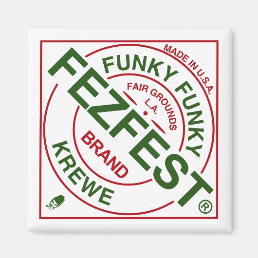 2018 Fez-basco Sauce Magnet (Vorne)