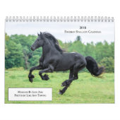 2018 friesisches Rindstallions-Kalender Kalender (Titelbild)