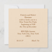 2018 ~ Frohes neues Jahr Einladung (Rückseite)