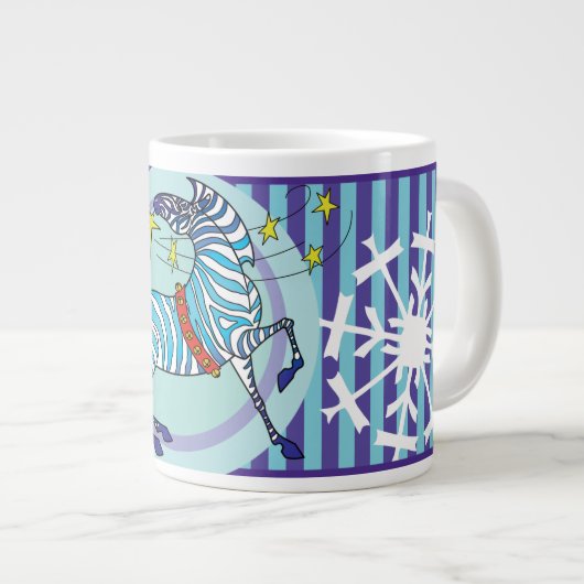 2018 Holiday Zebra Tasse (Vorderseite Rechts)