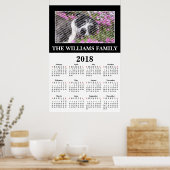 2018 Ihr Lieblings-Foto Custom Calendar Poster (Küche)