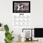 2018 Ihr Lieblings-Foto Custom Calendar Poster (Heimbüro)